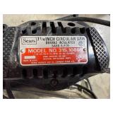 Craftsman 7-1/4 Inch Circular Saw Model 315.10860