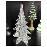 Christmas Tree Figurine Set, Candle Chimes, and Holiday Decor Collection