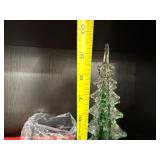 Christmas Tree Figurine Set, Candle Chimes, and Holiday Decor Collection