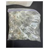 Bulk Lot of Assorted Chandelier Crystal Prisms and Drops