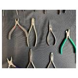 Collection of Assorted Hand Pliers and Cutters