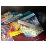 Assorted Board Game Pieces, Tiles, Racks, and Game Boards Collection