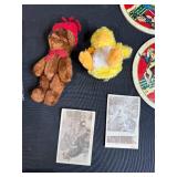 Vintage Games, Roy Rogers Spinners, Small Plush and Collectibles Lot