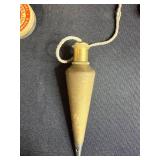 Collection of Vintage Tools and Curios including Padlocks, Wooden Bowl, and Antique Ulu Chopper