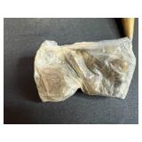 Collection of Vintage Tools and Curios including Padlocks, Wooden Bowl, and Antique Ulu Chopper