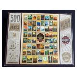 Collection of 4 Travel and Landmark Jigsaw Puzzles 500 Pieces Each