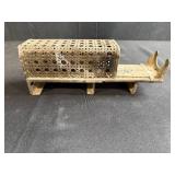 Vintage Metal Live Trap with Perforated Cage
