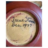 Set of Vintage Norwegian Rosemaling Folk Art Decor Pieces