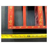 Set of Vintage Norwegian Rosemaling Folk Art Decor Pieces