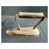 Collection of Antique Cast Iron Sad Irons and Comfort Self-Heating Iron