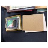 Collection of Picture Frames and Mat Boards Assorted Sizes