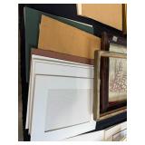 Collection of Picture Frames and Mat Boards Assorted Sizes