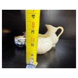 Collection of Miniature Porcelain and Ceramic Dishes and Pitchers, Japan and England Markings