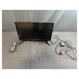Insignia 19-inch LED TV Model NS-19D310NA19 with Remote and Power Cable