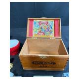 Collection of Wade England and Ireland Porcelain Miniature Buildings with Vintage Boxes and Trinkets