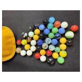 Vintage Marbles Collection in Suede Bags and Li