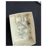 Large Collection of Vintage Chandelier Crystal Prisms and Glass Drops