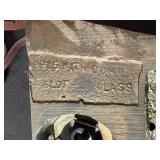 Pair of Vintage Metal Sconce Lamp Bases with Power Cords