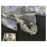 Collection of Glass Art Pendants with Floral and Heart Designs