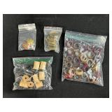 Assorted Vintage Sewing and Jewelry Craft Supplies