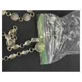 Collection of 4 Silver Tone Western Concho Belts Assorted Designs