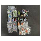Collection of Assorted Glass Art Pendants and Charms