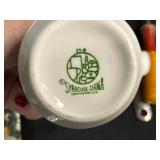 Assorted Vintage Kitchen Collectibles and Souvenir Hourglasses Lot Inc Souvenir China