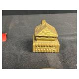 Assorted Vintage Coins and Collectible Tokens with Novelty Items