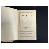 Pair of Antique Books: How I Did It by Peace E. Paxton and Just Folks by Edgar A. Guest