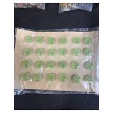 Assorted Vintage and Modern Buttons Collection in Bags and Cards