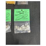 Large Lot of Jewelry Making and Beading Supplies Including Sterling Silver Plated and Gold Plated Bails