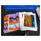 Vintage Postcard and Travel Ephemera Collection with Box