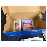 Vintage Postcard and Travel Ephemera Collection with Box