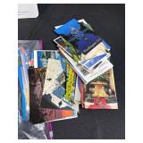 Magnetic US Map Collector Board with Large Postcard Collection