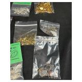 Assorted Stained Glass Jewelry Making Bails, Hardware, and Findings in Storage Case