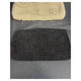 Vintage Handbag and Clutch Purse Collection with Beaded and Wooden Designs - Set of 4