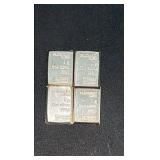 Valcambi Suisse 4-1gram 999 fine Silver!