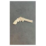 .999 fine silver cast Colt Revolver