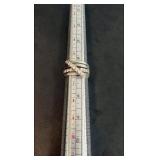 Sterling and Diamond ring