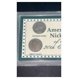 American Nickels Set, Silver War Nickel!
