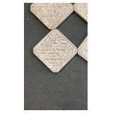 Rare Vintage Suns of Liberty 4-.25 Ozt Fine silver bars!