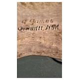 Sterling Silver and Opal Native watch Cuff