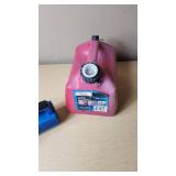 Dorcy Flashlight and Red Gas Can with Strainer