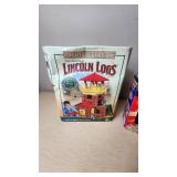 Lincoln Logs Frontier Junction Building Set (unchecked) and Flip Over Vehicle Toy Car