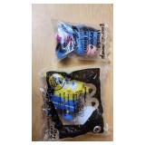 Walt Disney World Eeyore Mini Bean and Nickelodeon SpongeBob Soccer Toy Set