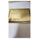 Jack Ham and Cris Carter TimeWarp Photo Autographed by Jack Ham numbered 0254 out of 5000