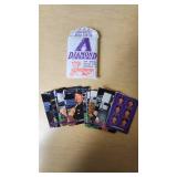 Lot of 10 Arizona Diamondbacks Baseball Card Packs Sponsored by Keebler from 2000 and 2001