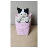 Ceramic Cat Cookie Jar