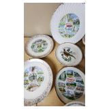 Huge Lot of State Souvenir Collector Plates