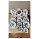 Huge Lot of State-themed Decorative Plates Collection including Virginia, Vermont, West Virginia, and more
